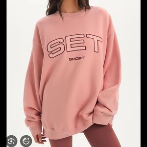 SET Active Pink Sweater